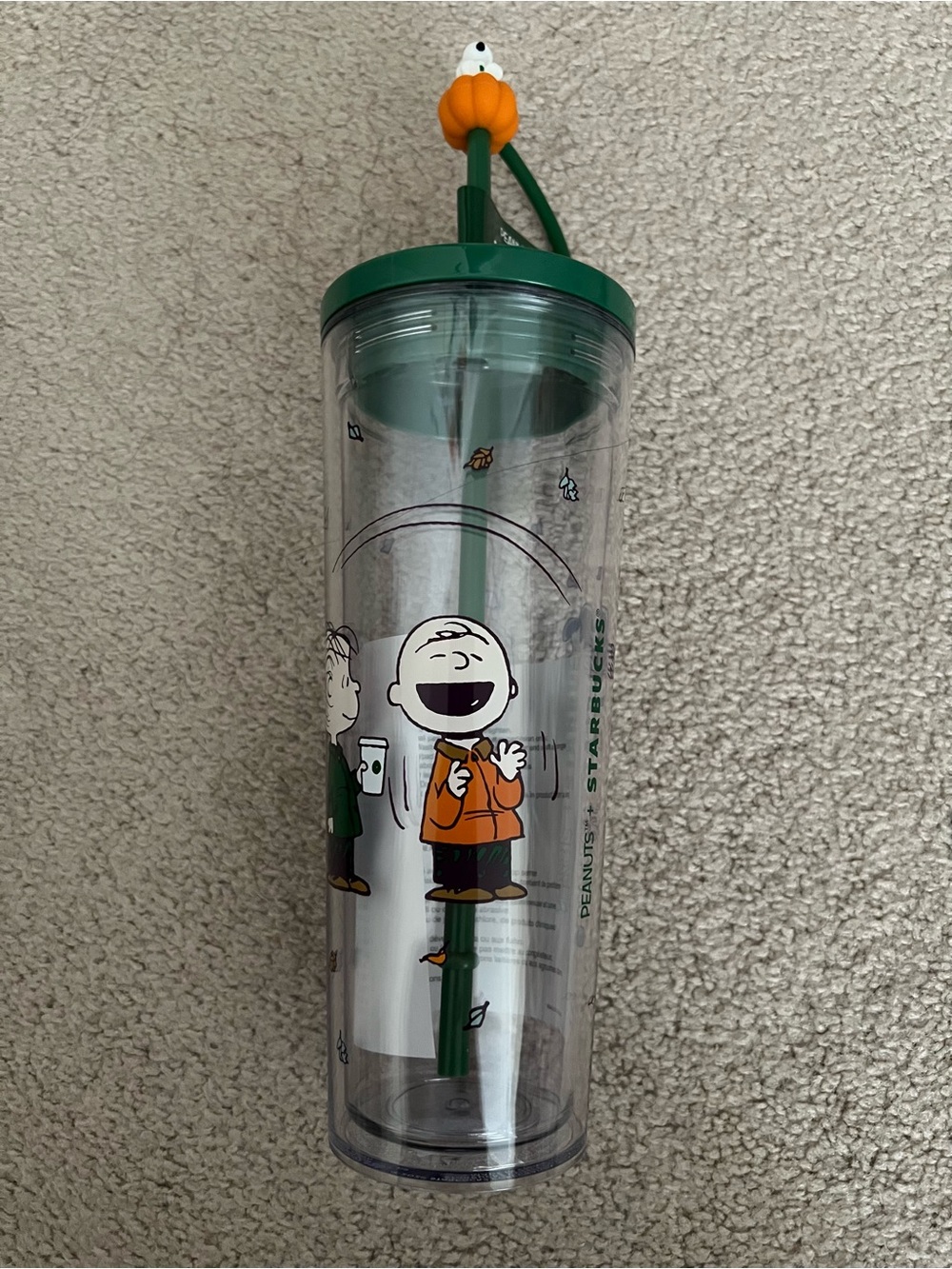 Starbucks peanuts cold cup new